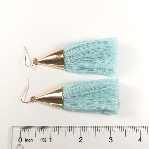 Boho Tassel Drop Dangle Earrings - Picture 6 of 9